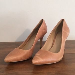 BCBG soft leather heels